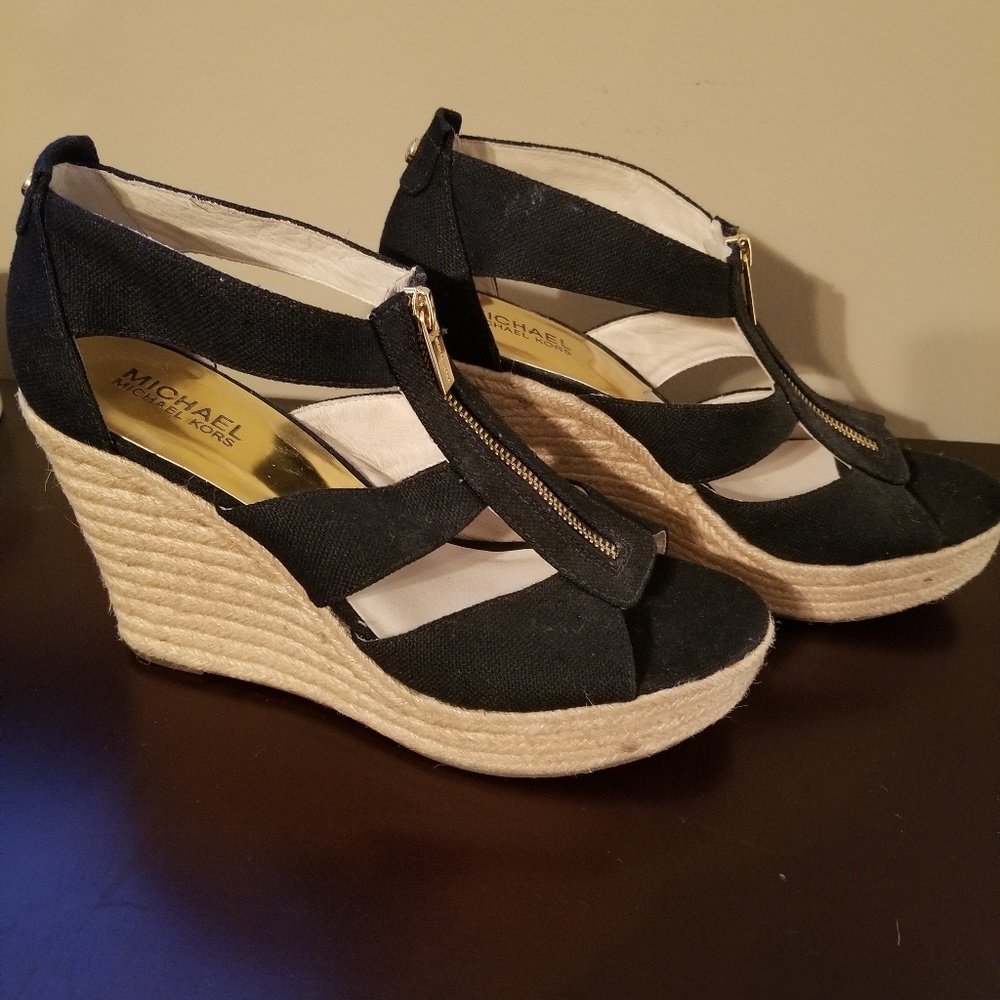 Michael kors wedge sandals